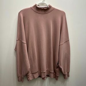Aritzia mock neck sweatshirt